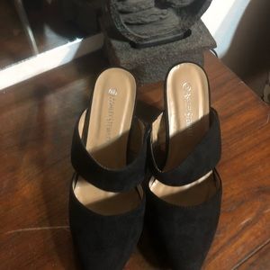 Shoes (never worn) different sizes and colors...